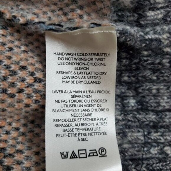 NEW Free People August Cardigan In Peach Petal, Size Medium - Picture 6 of 10